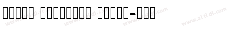 Apple LiGothic Regul字体转换
